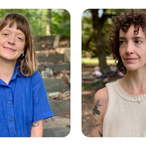 Portrait of  Julia Ringo and Naomi Huffman