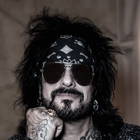 Portrait of Nikki Sixx