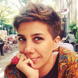 Portrait of Morehshin Allahyari