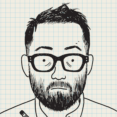 Portrait of Adrian Tomine