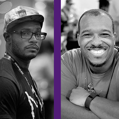 Portrait of  Khary Randolph and Brandon Thomas