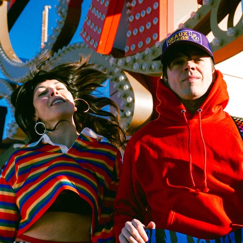 Portrait of  Alexis Krauss and Derek Miller (Sleigh Bells)