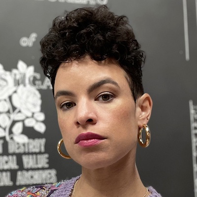 Portrait of Sadie Barnette