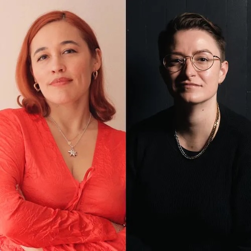 Portrait of  Melissa Sáenz Gordon and Molly Salas (Soft Power Vote)