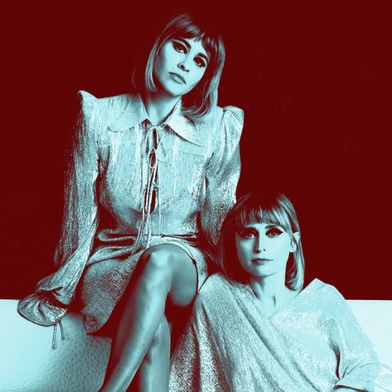 Portrait of  Jess Wolfe  and Holly Laessig (Lucius)