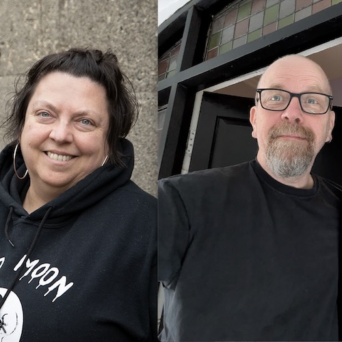 Portrait of  Erin Yanke and Rich Cross