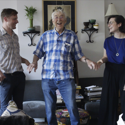 Portrait of  Emily Collins and Nathan Fitch