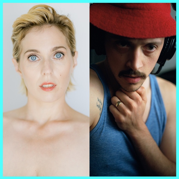 Portrait of  Meg Remy and Max Turnbull
