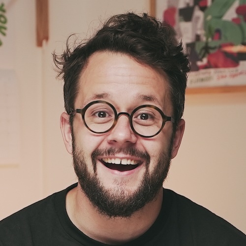 Portrait of Andy J. Pizza