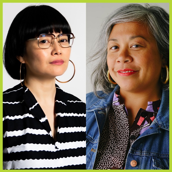 Portrait of  Anne Ishii and Angela Garbes