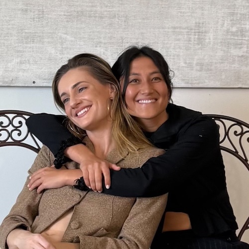 Portrait of  Ellie Chen and Jensen Neff