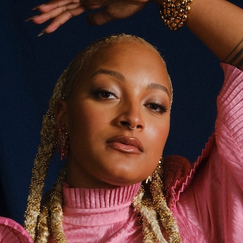 Portrait of Nubya Garcia