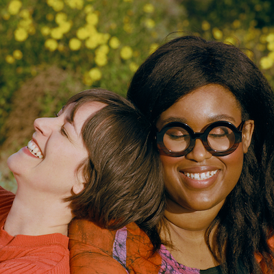 Portrait of  Aminatou Sow and Ann Friedman
