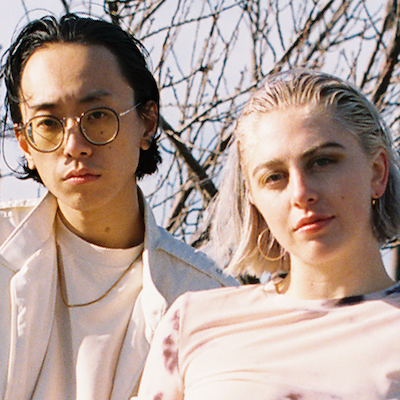 Portrait of  Sedona Schat and Noah Yoo